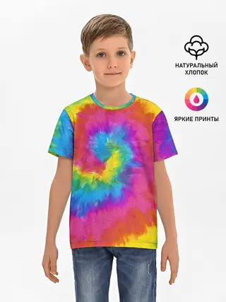 Детская базовая футболка / ХИППИ