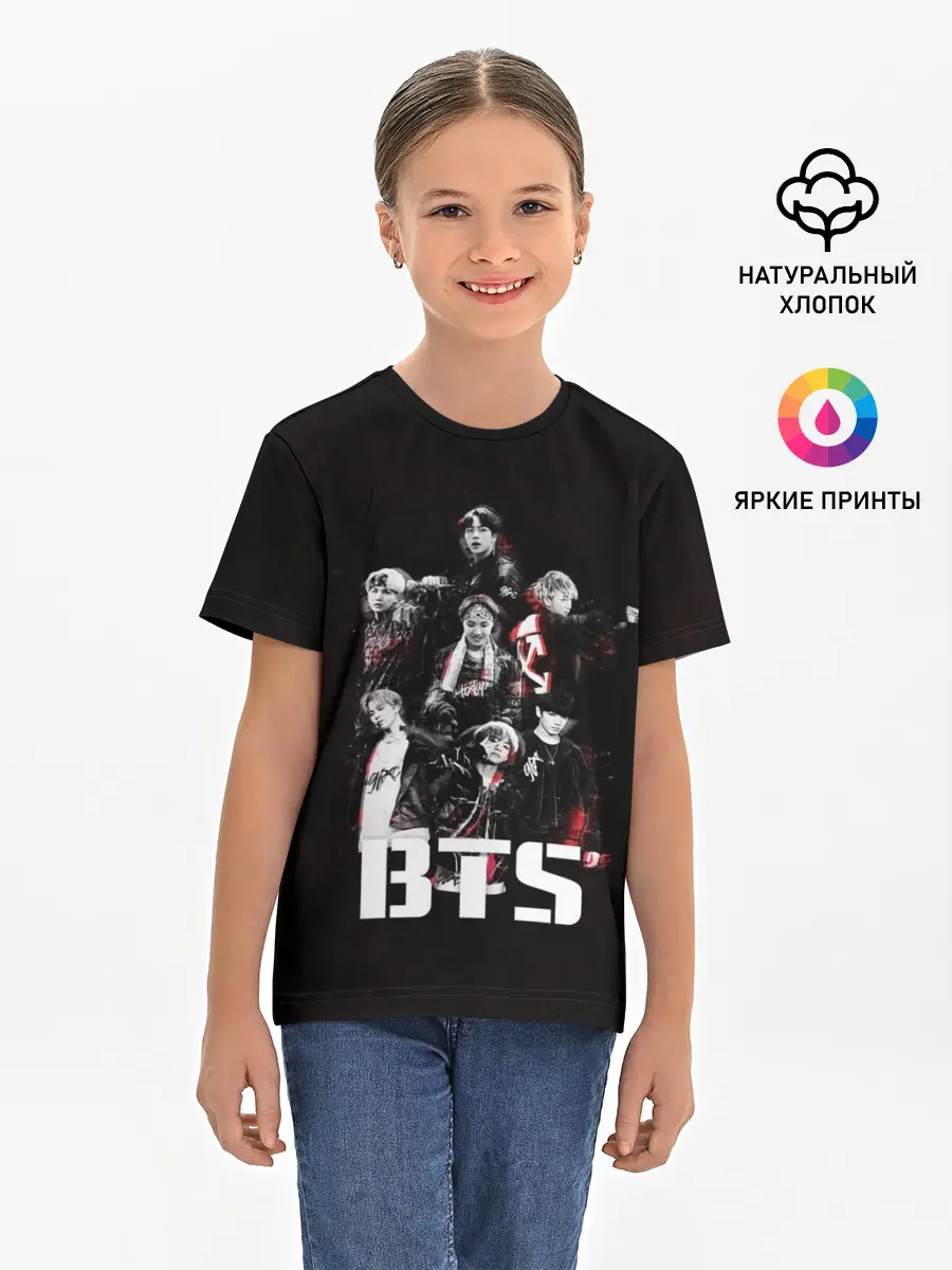 Детская базовая футболка / BTS