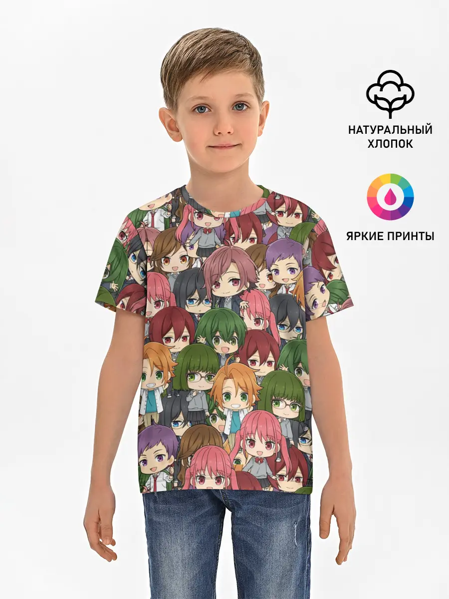 Детская базовая футболка / Horimiya Chibi