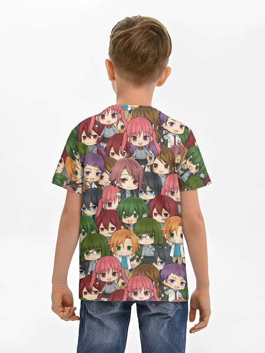 Детская базовая футболка / Horimiya Chibi