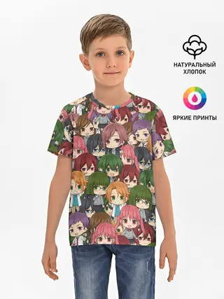 Детская базовая футболка / Horimiya Chibi