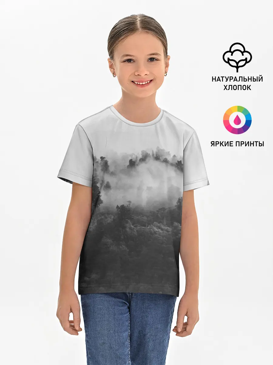 Детская базовая футболка / Лес