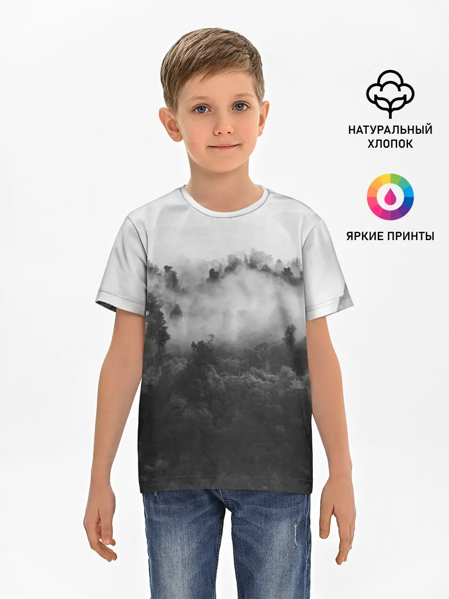 Детская базовая футболка / Лес
