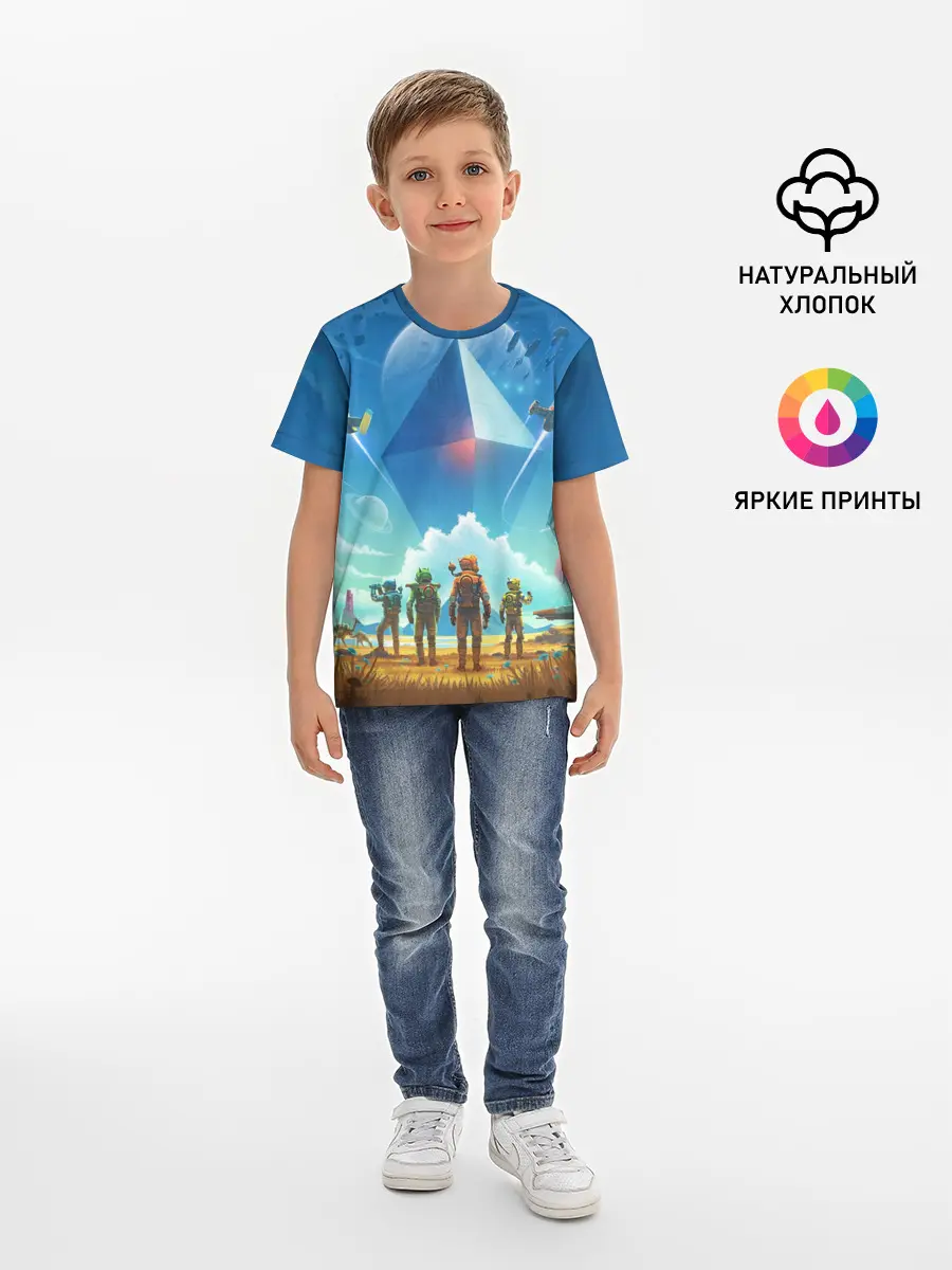 Детская базовая футболка / NMS: Начало