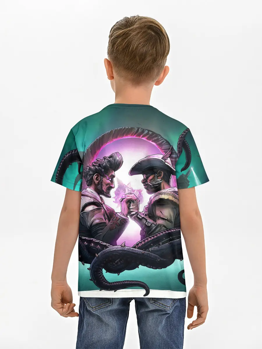 Детская базовая футболка / borderlands 3