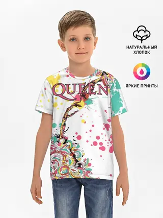 Детская базовая футболка / Queen