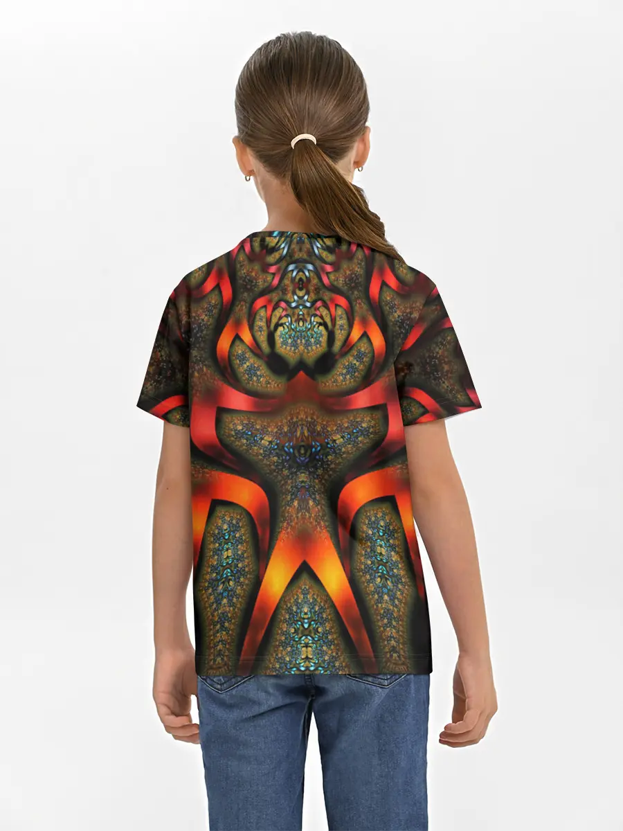 Детская базовая футболка / ДИКИЙ УЗОР