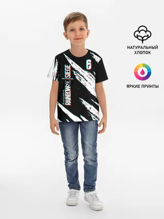 Детская базовая футболка / RAINBOW SIX SIEGE.
