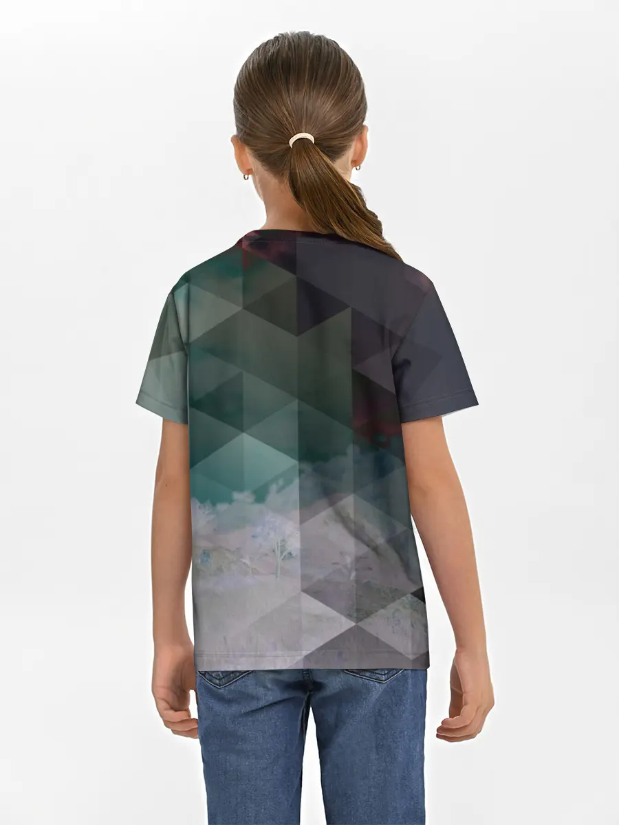 Детская базовая футболка / FarCry polygon