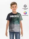 Детская базовая футболка / FarCry polygon