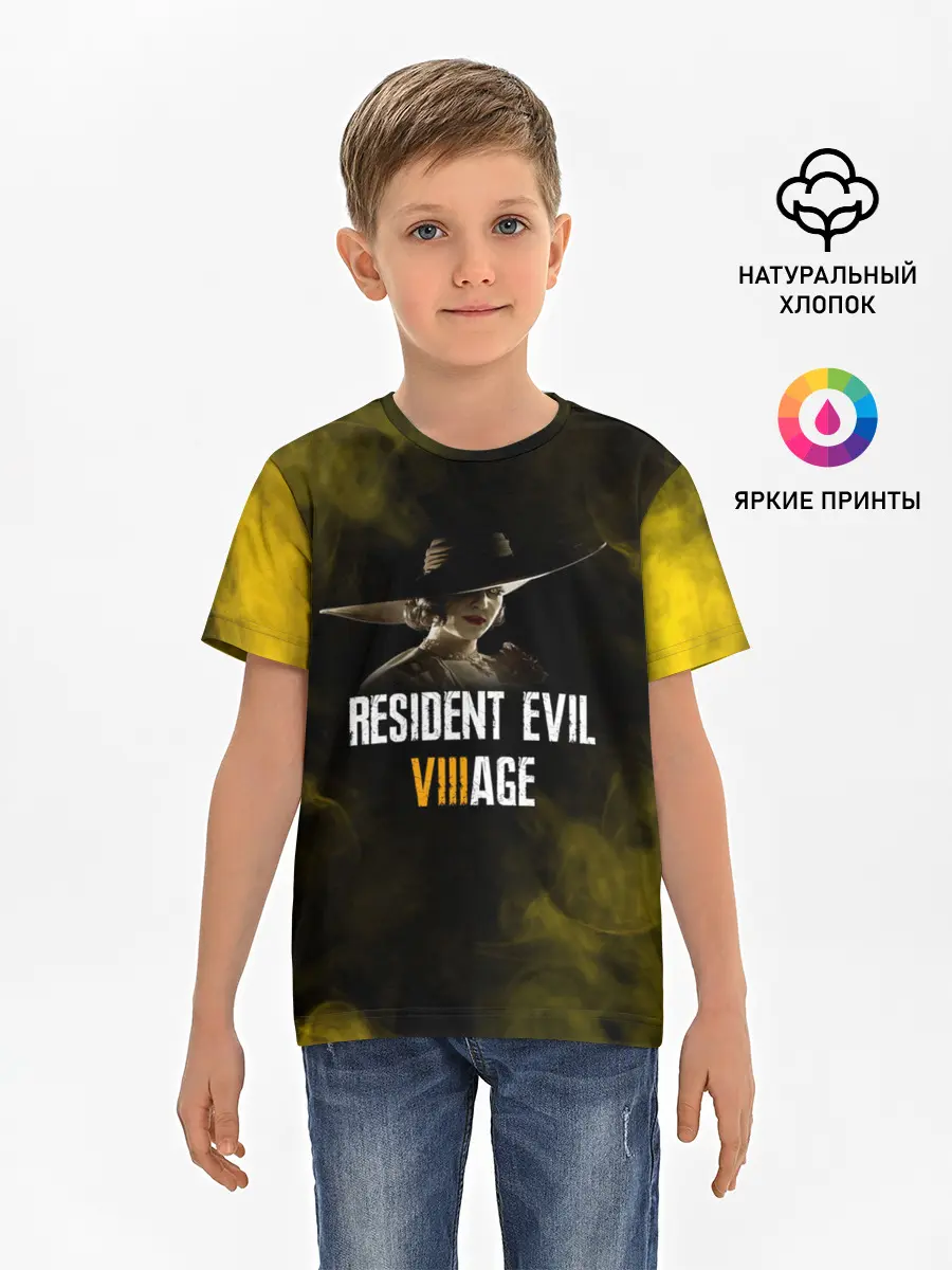 Детская базовая футболка / RESIDENT EVIL VILLAGE | LADY DIMITRESCU