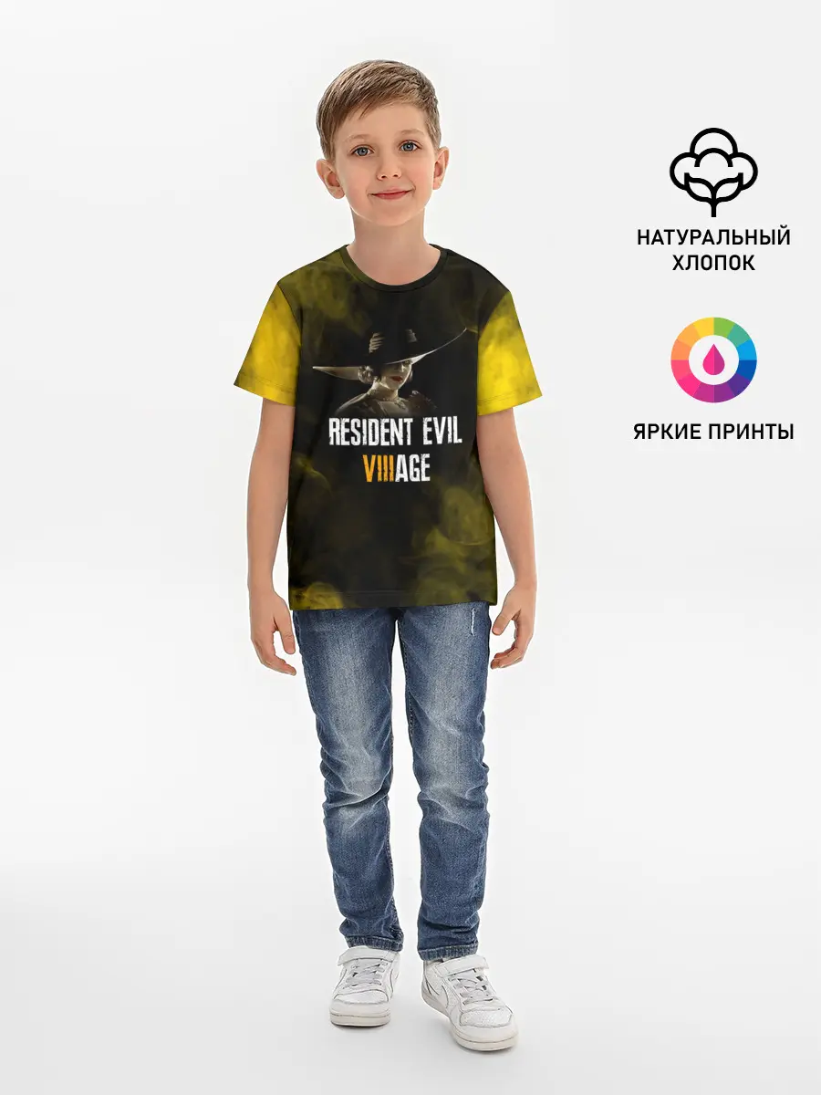 Детская базовая футболка / RESIDENT EVIL VILLAGE | LADY DIMITRESCU