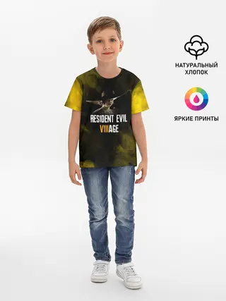 Детская базовая футболка / RESIDENT EVIL VILLAGE | LADY DIMITRESCU