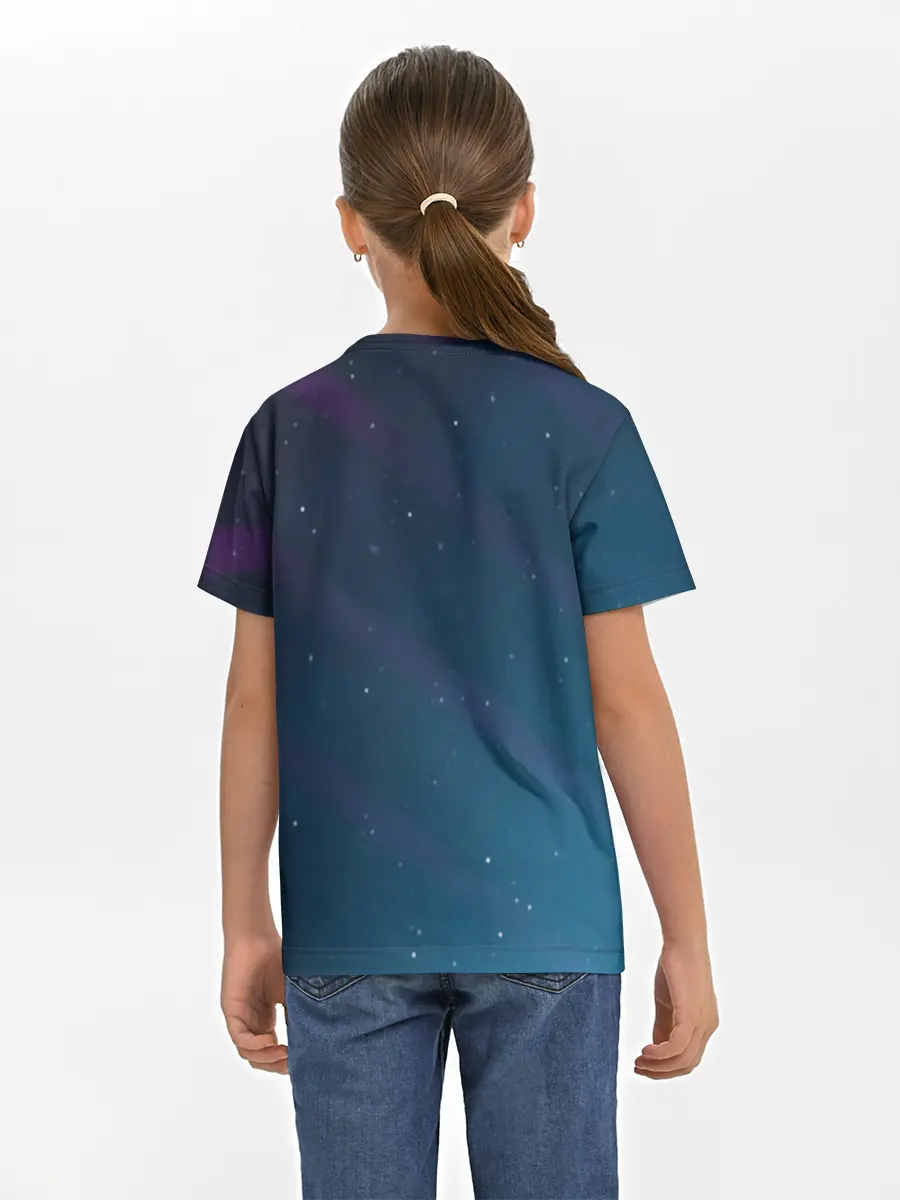 Детская базовая футболка / Fortnite x Marshmello