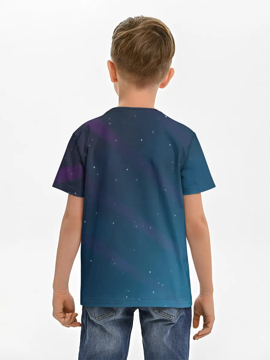 Детская базовая футболка / Fortnite x Marshmello