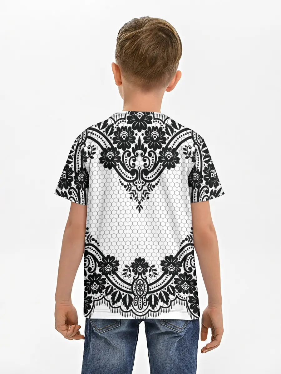 Детская базовая футболка / КРУЖЕВА | WEAVING