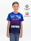 Детская базовая футболка / fortnite