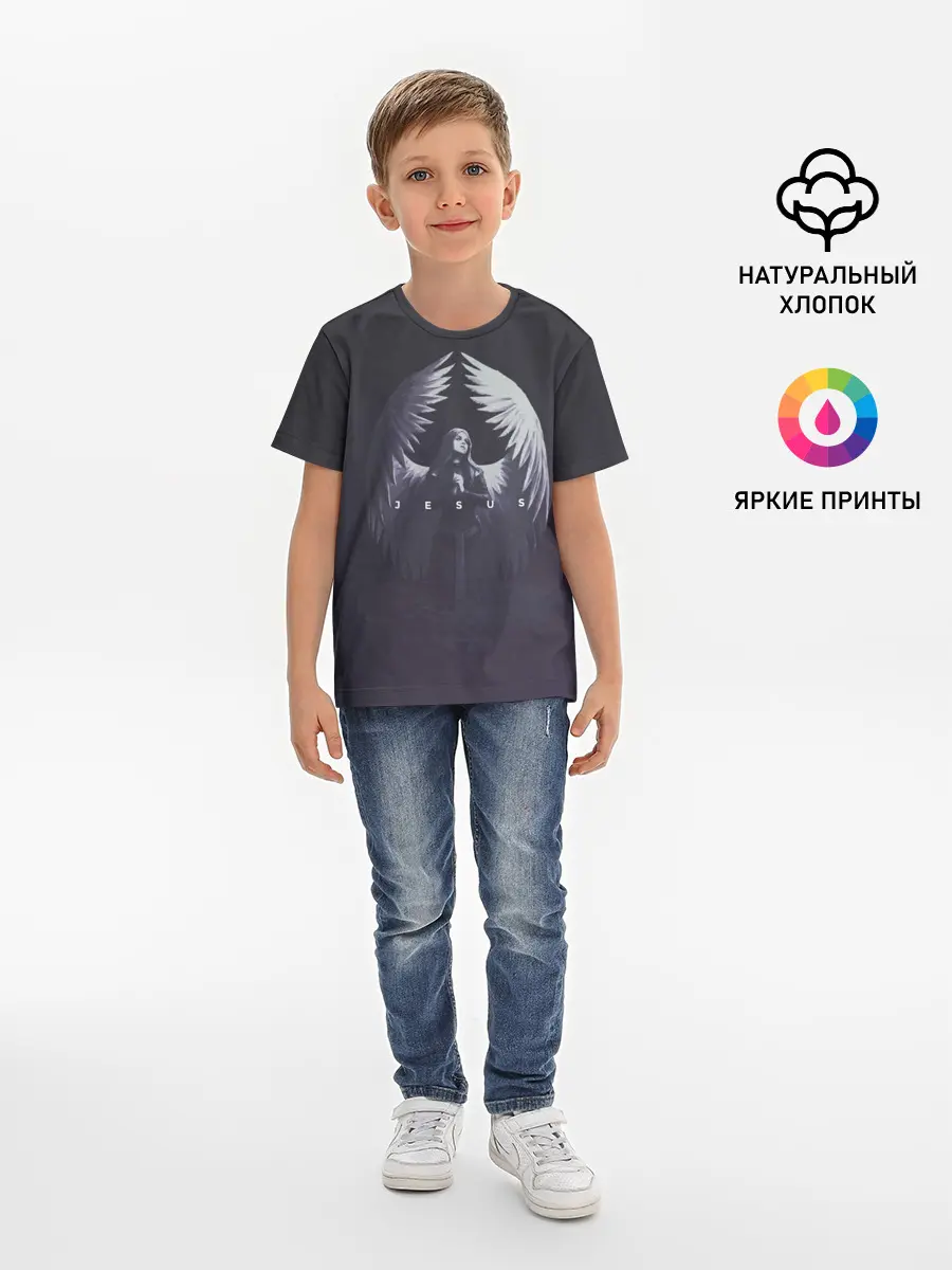 Детская базовая футболка / ДЖИЗУС - JESUS2