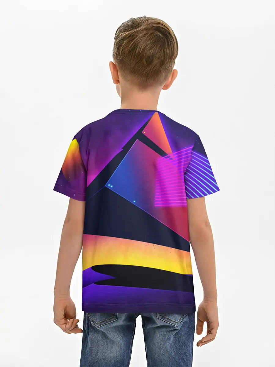 Детская базовая футболка / СТИЛЬ ГЕОМЕТРИЯ