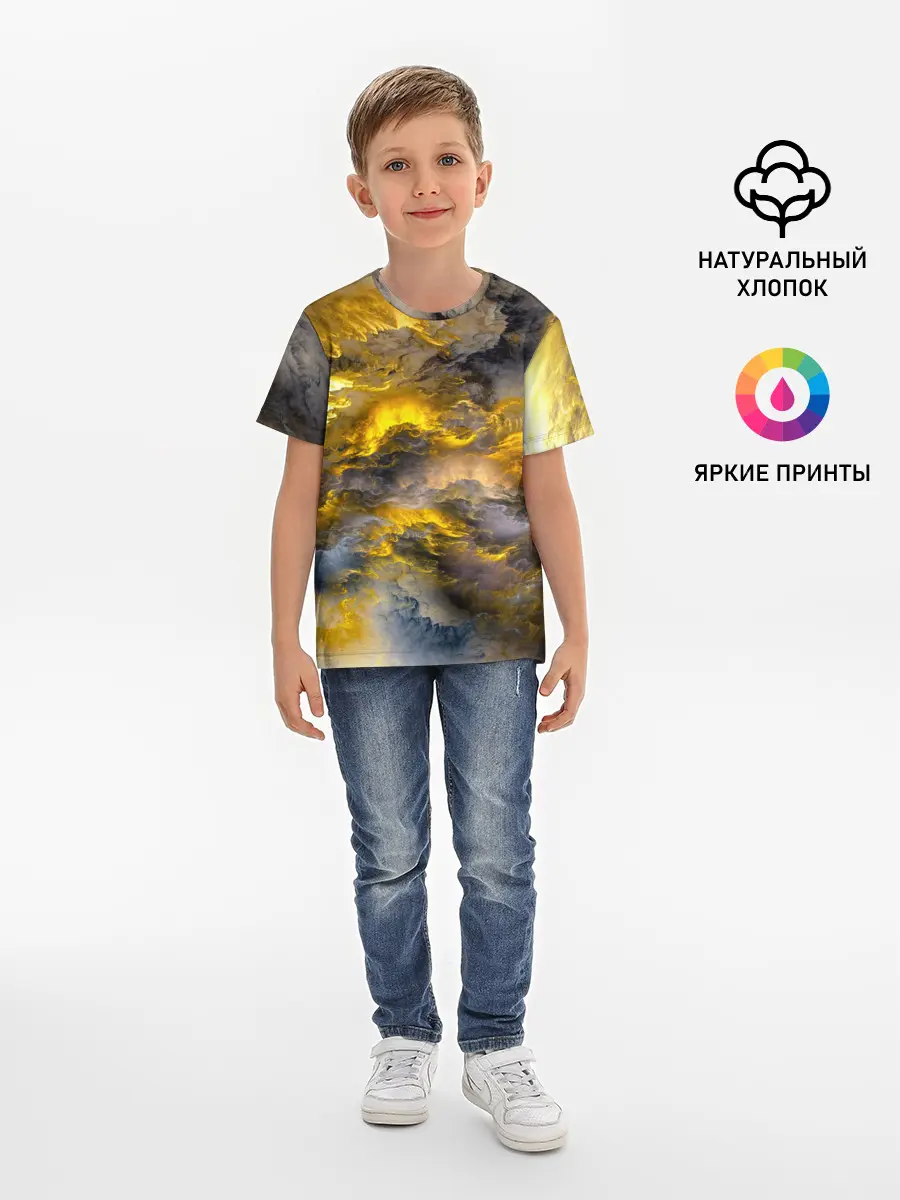 Детская базовая футболка / Shine