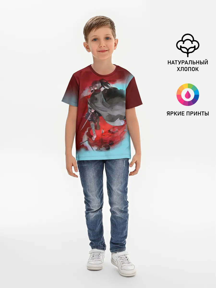 Детская базовая футболка / ХЯККИМАРУ | ДОРОРО | DORORO