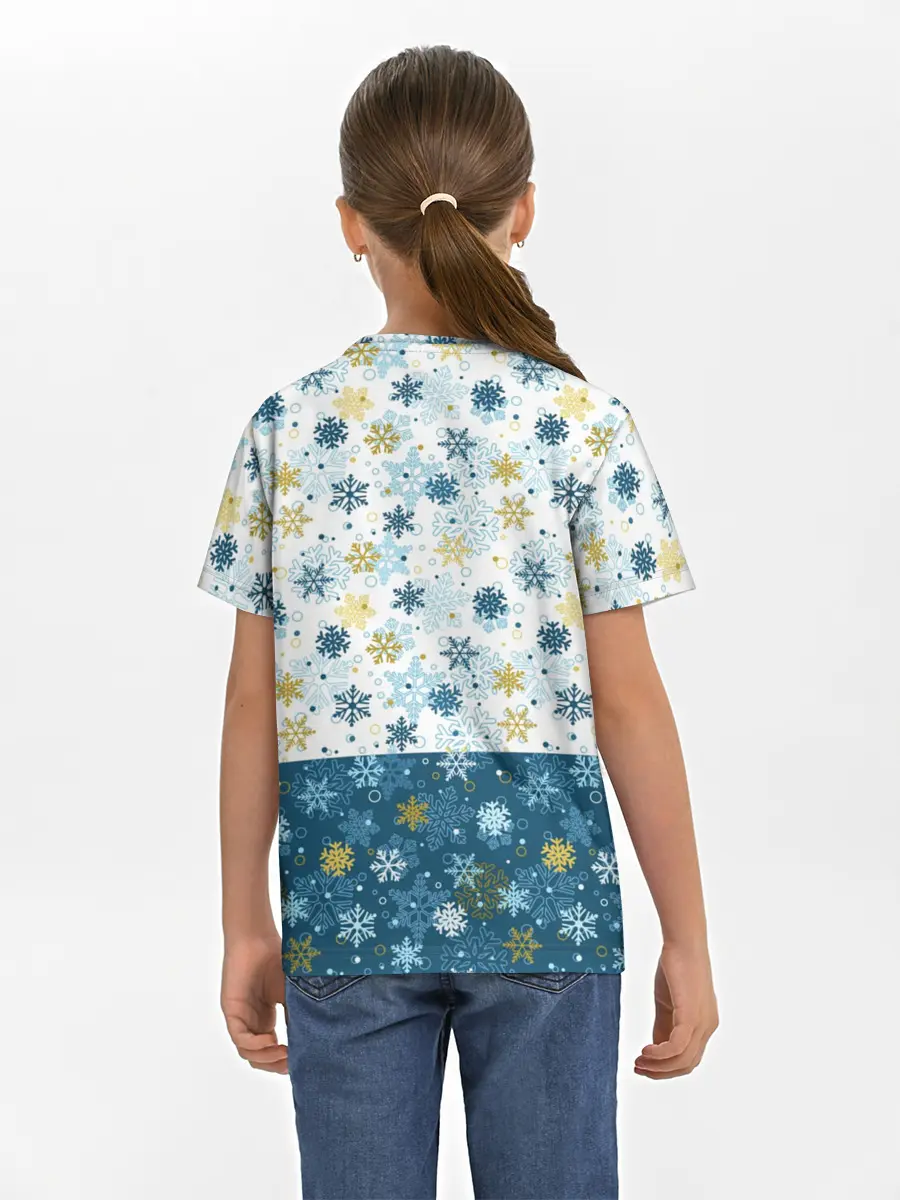 Детская базовая футболка / Весёлый Оленёнок