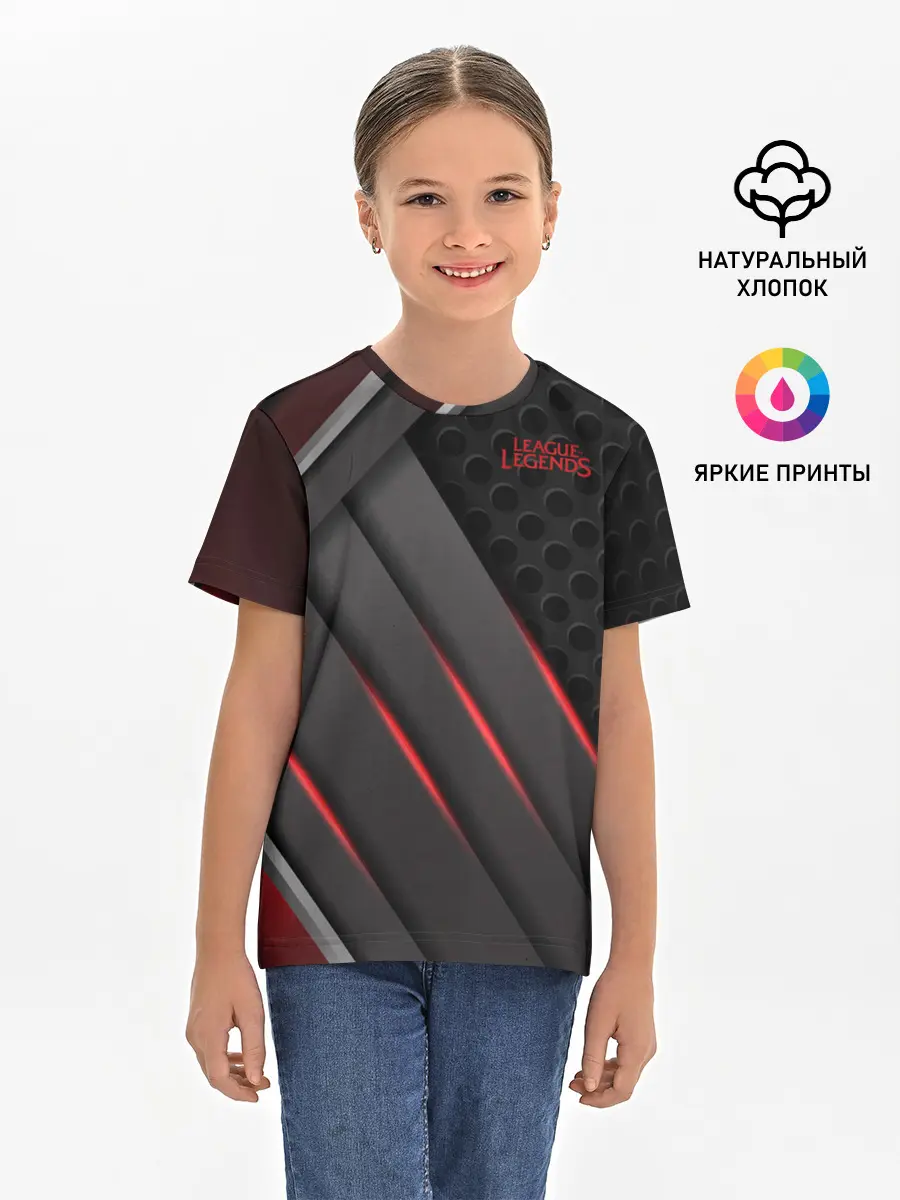 Детская базовая футболка / League of Legends