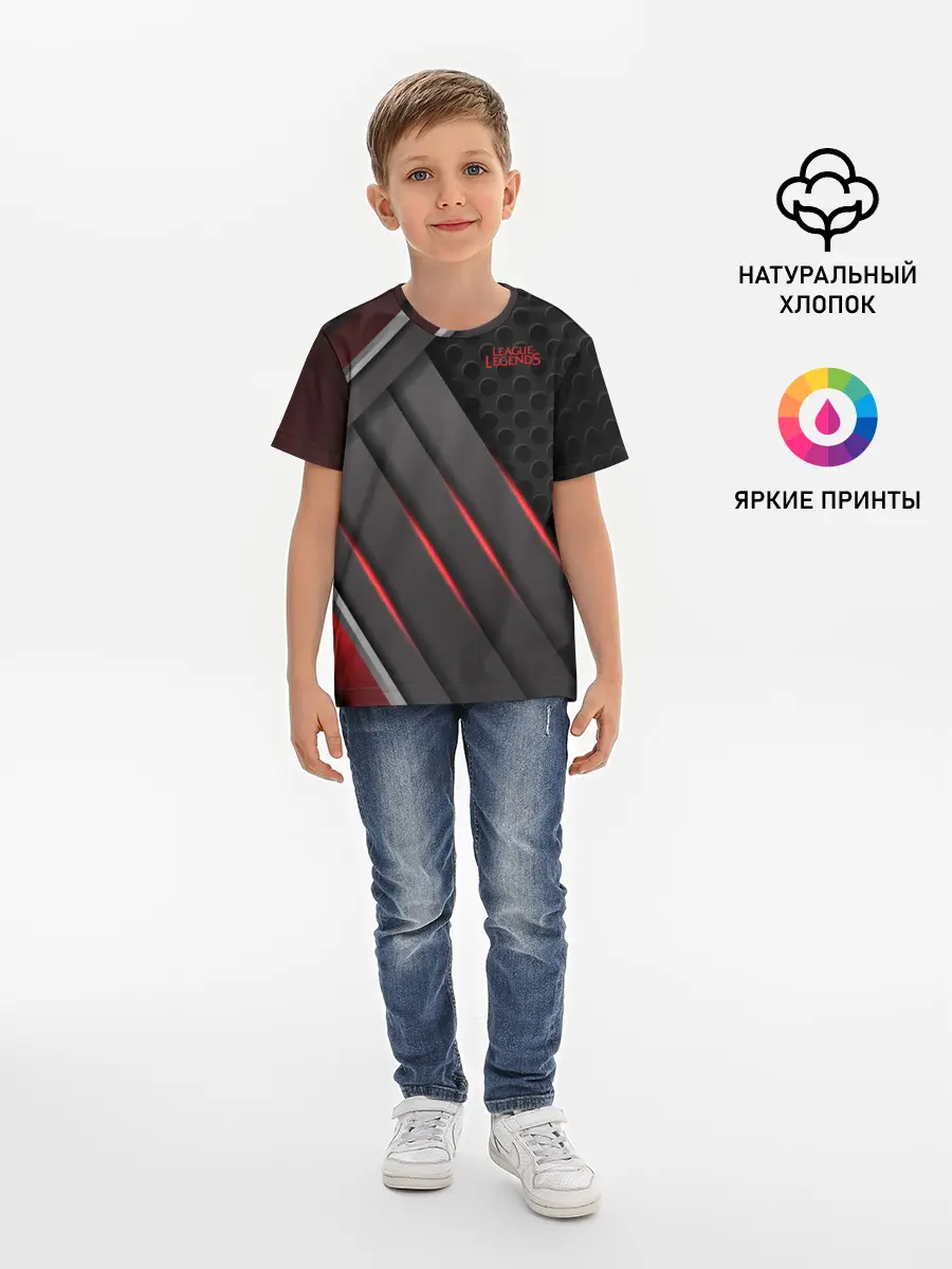 Детская базовая футболка / League of Legends