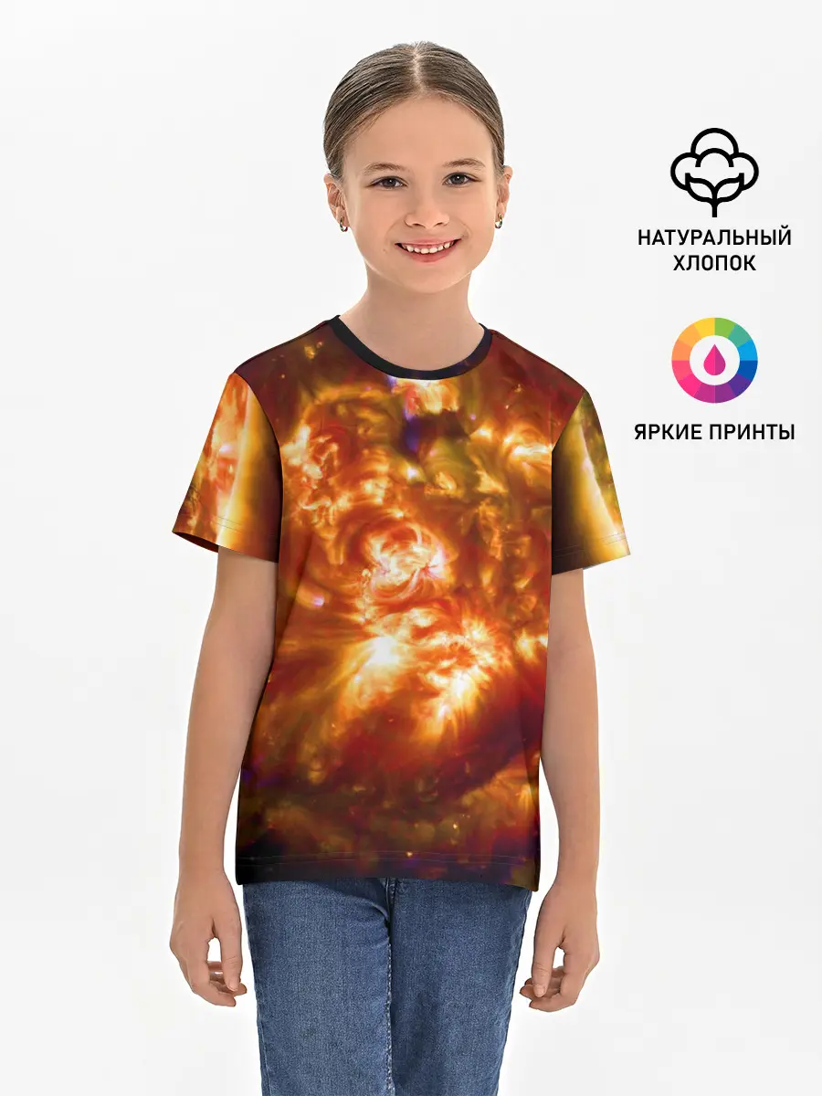 Детская базовая футболка / Звезда