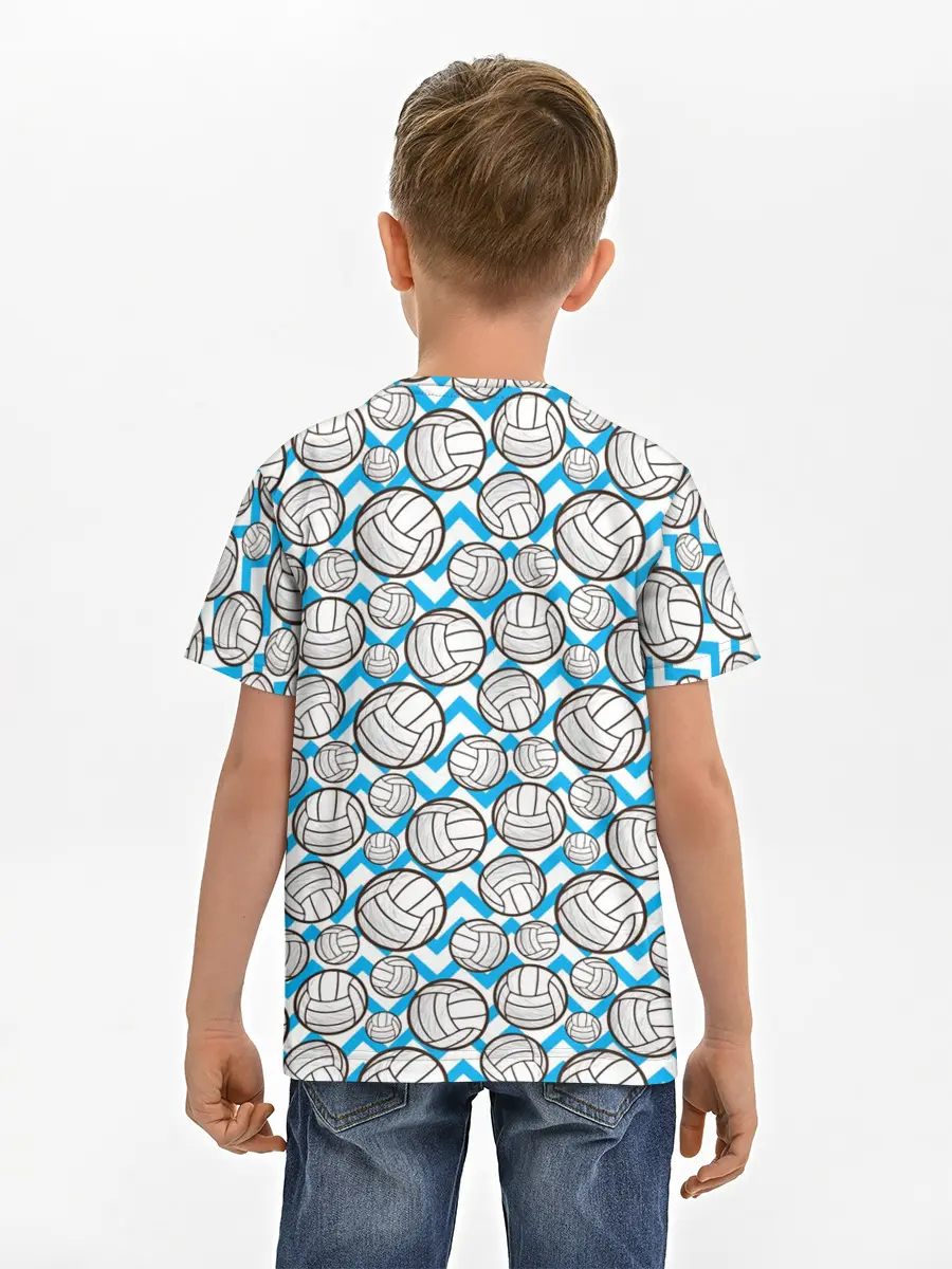 Детская базовая футболка / Волейбол