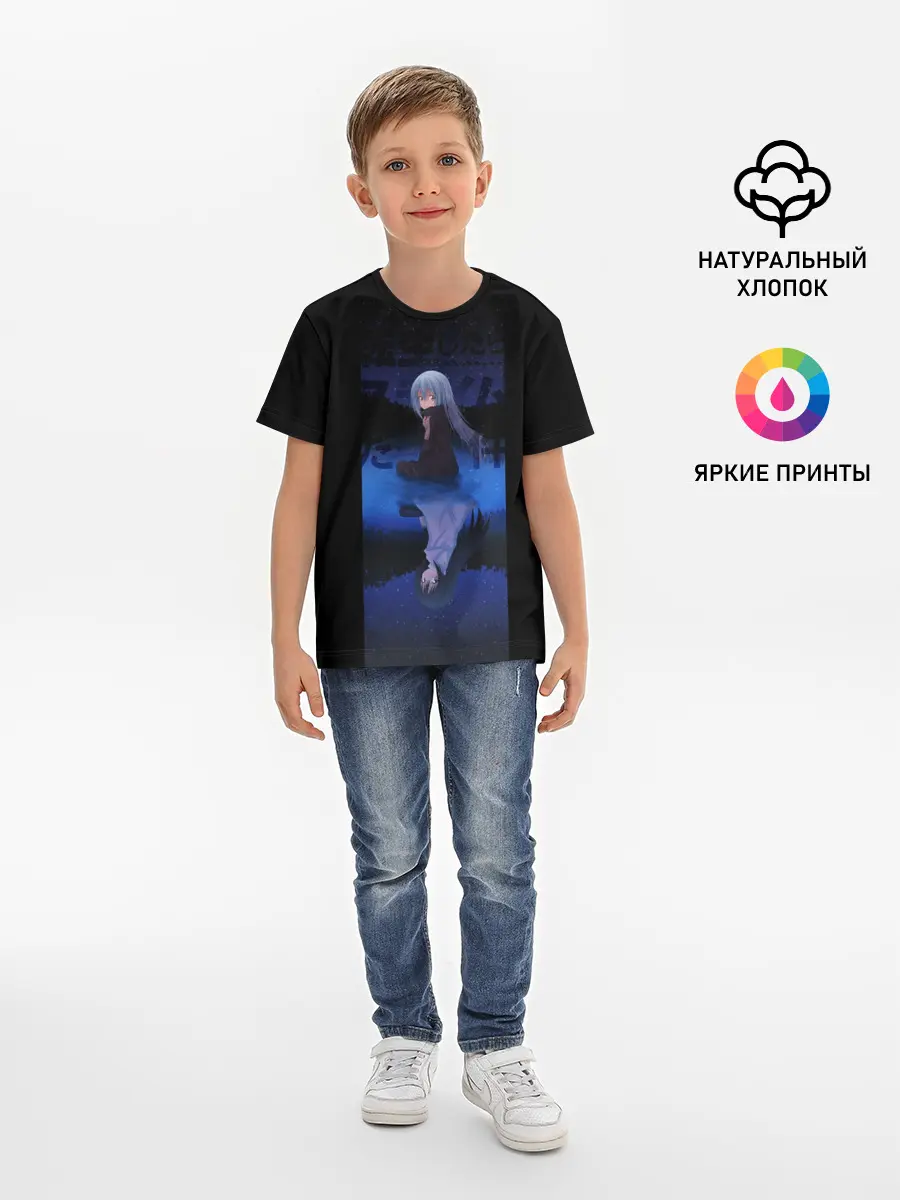 Детская базовая футболка / Slime