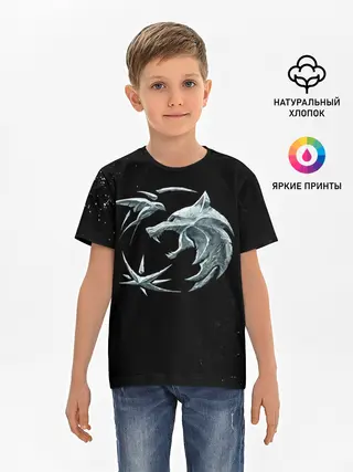 Детская базовая футболка / THE WITCHER - Символы