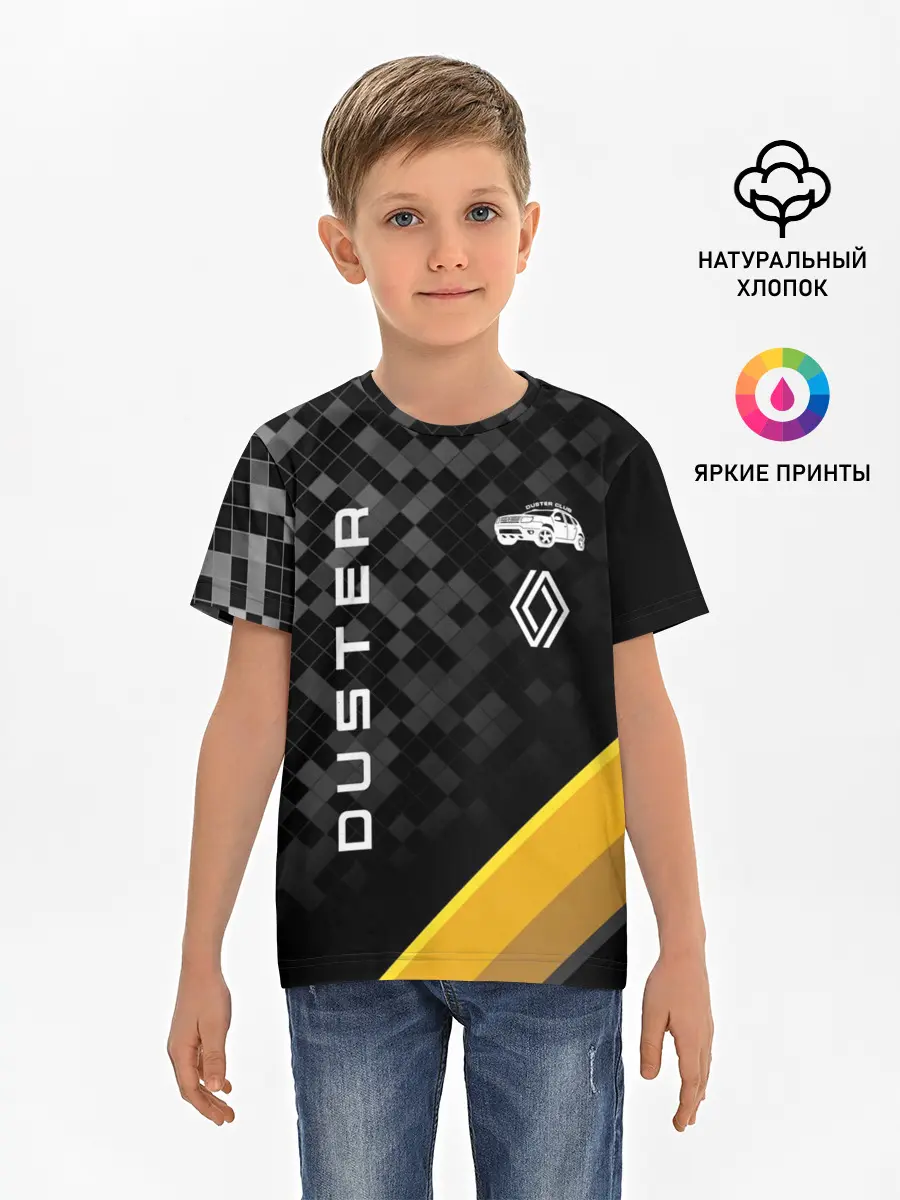 Детская базовая футболка / Рено Дастер