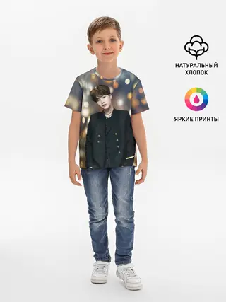 Детская базовая футболка / MIN YOONGI