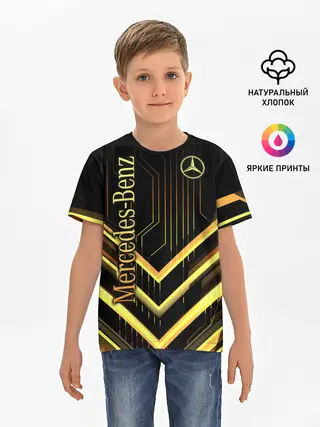 Детская базовая футболка / Mercedes-Benz