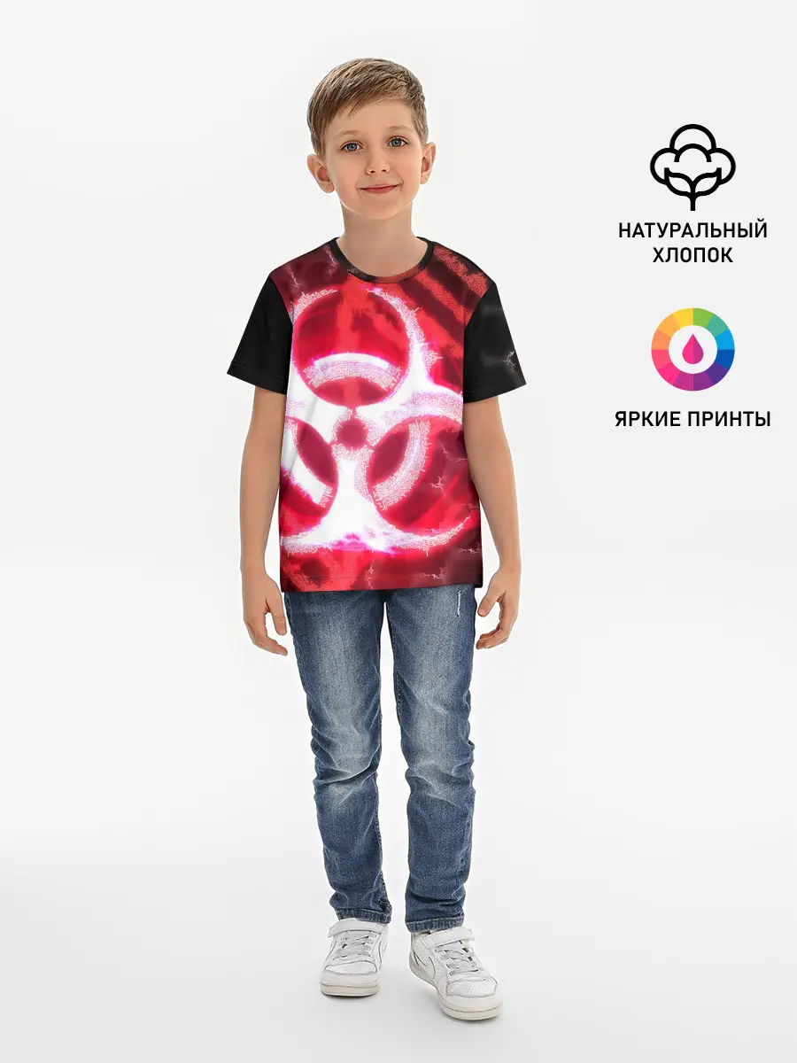 Детская базовая футболка / Plague Inc ShB