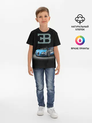 Детская базовая футболка / Bugatti