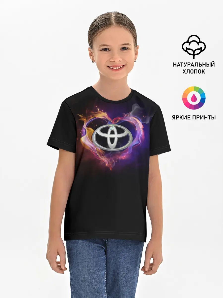 Детская базовая футболка / Toyota