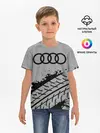 Детская базовая футболка / AUDI / АУДИ