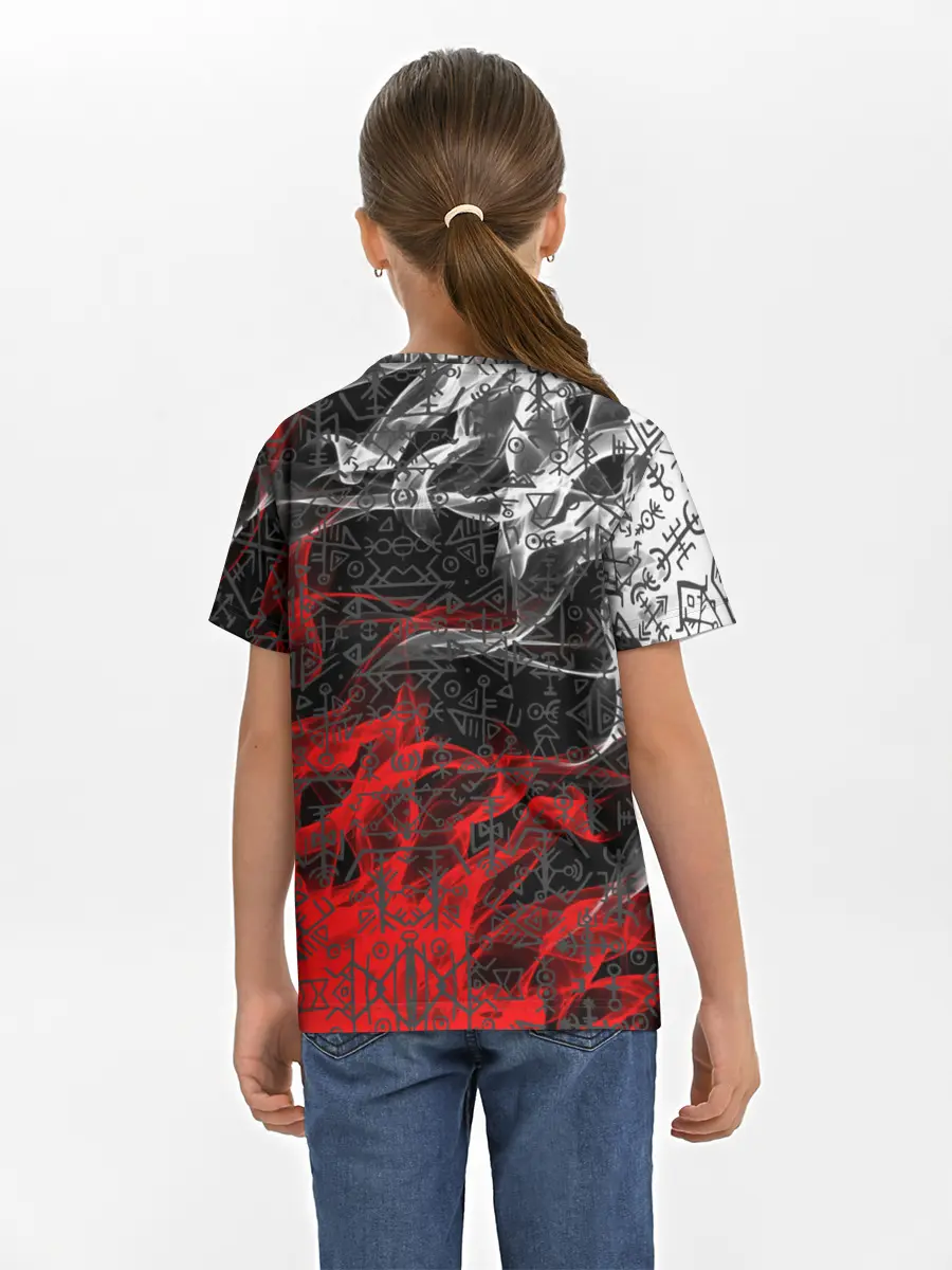 Детская базовая футболка / Викинги