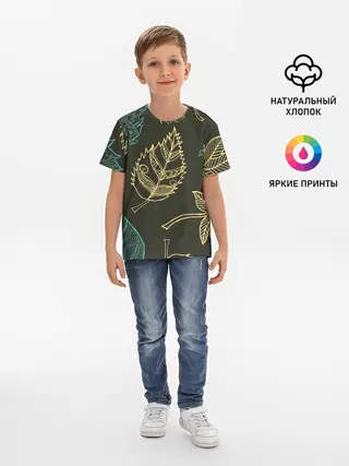 Детская базовая футболка / Осенний мотив