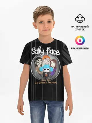 Детская базовая футболка / Sally Face Episode Three