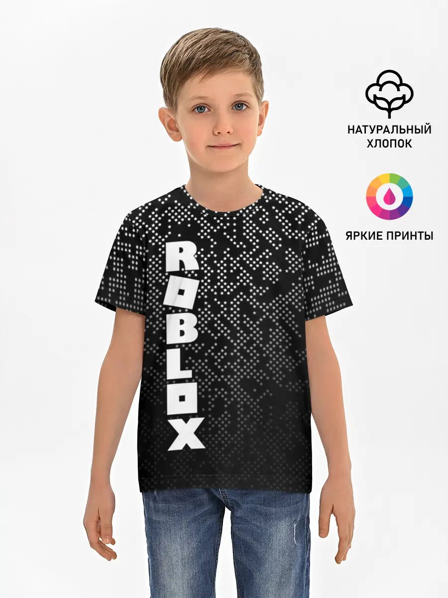 Детская базовая футболка / Roblox
