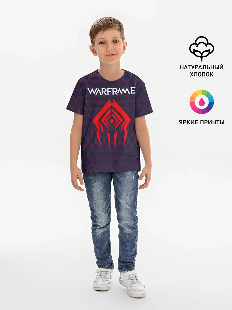 Детская базовая футболка / WARFRAME / ВАРФРЕЙМ