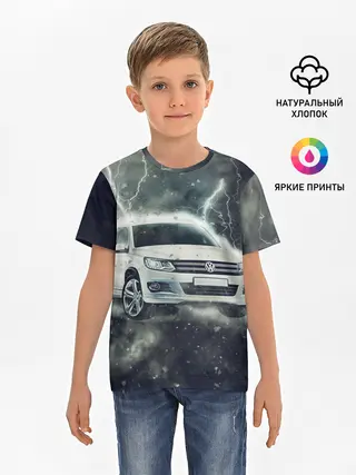 Детская базовая футболка / Volkswagen Tiguan