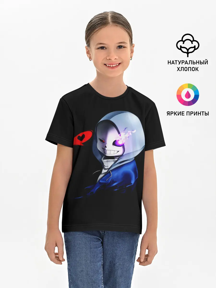 Детская базовая футболка / Undertale