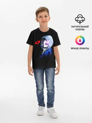 Детская базовая футболка / Undertale