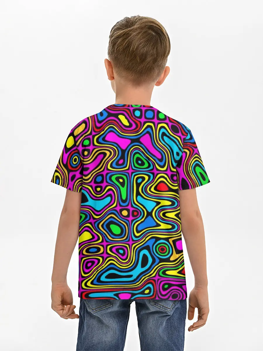 Детская базовая футболка / Психоделика