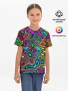Детская базовая футболка / Психоделика