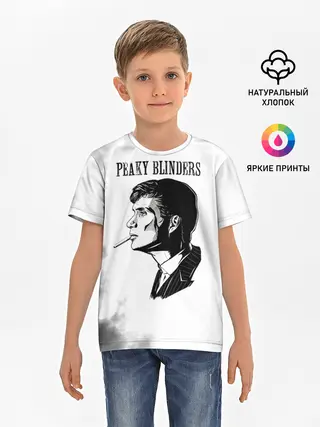 Детская базовая футболка / Острые козырьки